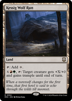 Kessig Wolf Run #352 | Near Mint | Modern Horizons 3 Commander Magic MTG - Image 1