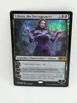 Liliana, the Necromancer Core Set 2019 Foil - Image 1