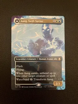 Aang, Swift Savior #298 (Borderless Regular) MtG: Avatar: The Last Airbender - Image 1