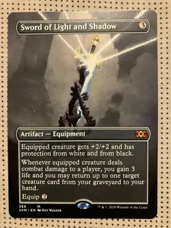 Sword of Light and Shadow (Borderless) Double Masters Regular - Image 1