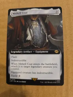 MTG - Mithril Coat - Borderless - Lord of the Rings - LOTR - Image 1