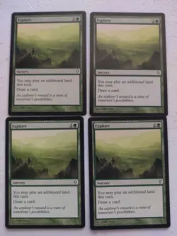 Explore x 4 Worldwake Regular MTG Playset Magic - Image 1