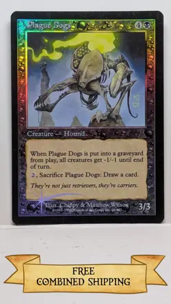 Plague Dogs Urza's Destiny Foil - Image 1