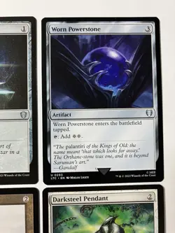 Magic The Gathering MTG Commander Artifact Lot X4 Sol Ring Millstone Darksteel - Image 3