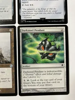 Magic The Gathering MTG Commander Artifact Lot X4 Sol Ring Millstone Darksteel - Image 4