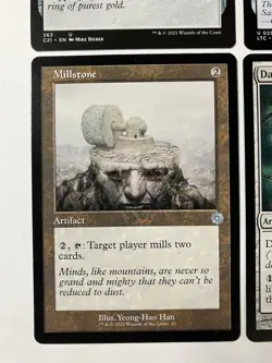 Magic The Gathering MTG Commander Artifact Lot X4 Sol Ring Millstone Darksteel - Image 5