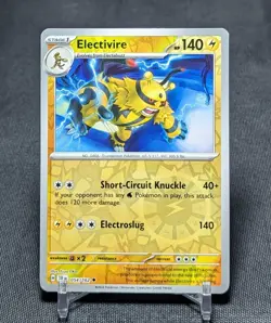 Electivire Uncommon Reverse Holo Lightning Temporal Forces Pokemon Card 054/162 - Image 1