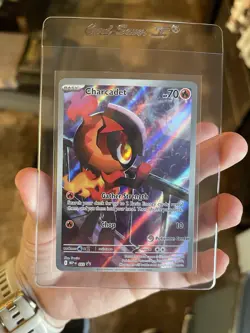 Pokemon Charcadet 022 Phantasmal Flames Pokemon Center Stamped Promo - Image 1
