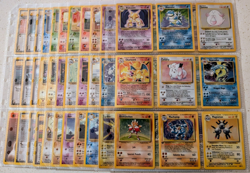 Pokemon WOTC 100% Complete Set 102/102 Base Set and 100% Complete Jungle - Image 1