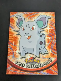 Nidoran #29 - Topps Series 1 TV Animation Edition - Black Label - Pokemon - NM - Image 1