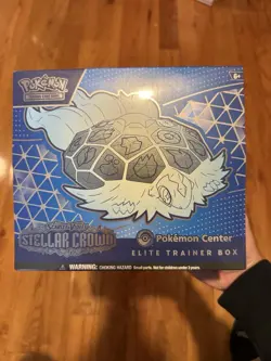 Pokemon Center Stellar Crown Elite Trainer Box ETB - SEALED IN HAND - Image 1