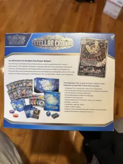 Pokemon Center Stellar Crown Elite Trainer Box ETB - SEALED IN HAND - Image 2