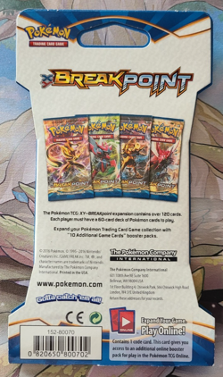 Pokemon XY BREAKpoint Sleeved Booster Pack New Sealed Greninja Art - Image 5