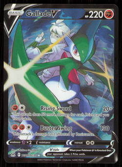 Pokemon Gallade V TG19/TG30 Swsh11: Lost Origin Trainer Gallery Holo NM - Image 1