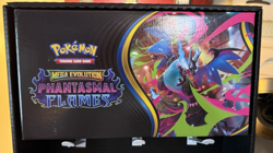 Pokemon TCG Phantasmal Flames Cardboard Standee Display Box (no Boosters) - Image 2
