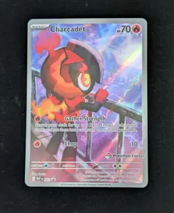 Charcadet - Pokemon Center Stamped Promo - MEG 022 - RAW NM - Image 1