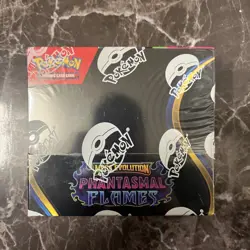 Pokemon ME2 Mega Evolution Phantasmal Flames Booster Box (Factory Sealed) - Image 1