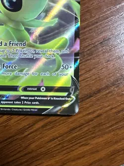 Celebi V Ultra Rare 001/202 Swsh01: Sword & Shield Holo Pokemon TCG - Image 4