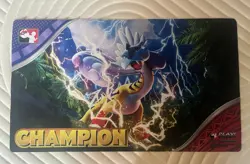Pokemon TCG League Cup Champion Playmat 2024 Raging Bolt - Image 1