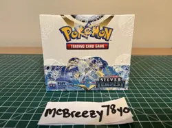 Pokemon Sword & Shield Silver Tempest Booster Box - Factory Sealed 820650860911 - Image 1