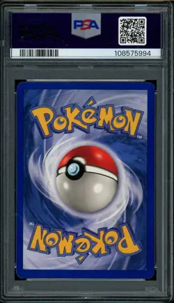 Pokemon PSA 8 Base Set Blastoise 2/102 Holo Rare Unlimited 1999 Near Mint - Image 2