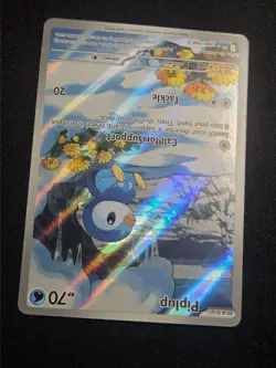 Pokemon TCG Piplup 098/094 Me02: Phantasmal Flames Illustration Rare Holo NM - Image 2