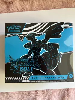 Pokemon TCG Scarlet & Violet: Black Bolt - Elite Trainer Box ETB - SEALED NEW - Image 1
