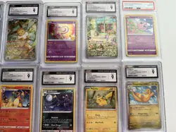 10 PSA CGC Graded Pokemon Lot Mew Umbreon Charizard McDonald’s Pikachu ETB Promo - Image 2