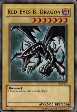 Red-Eyes B. Dragon Ultra Rare Starter Deck: Joey SDJ-001 LP - Image 1
