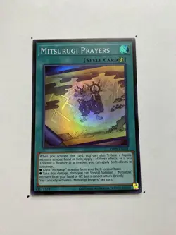 Yu-Gi-Oh! Mitsurugi Prayers - OP29-EN011 - Super Rare - NM - Image 1