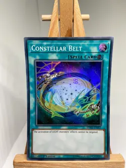 Constellar Belt - Super Rare 1st Edition SPWA-EN051 - NM - YuGiOh - Image 1
