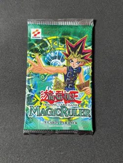 Yugioh 2002 Original Magic Ruler Booster Pack Unlimited Factory Sealed MRL - Image 1