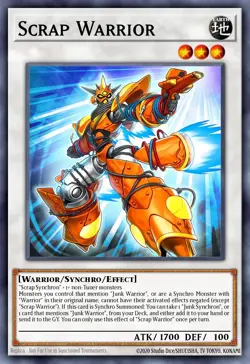Scrap Warrior PRESALE Legendary 5d's Yusei Deck Yu-Gi-Oh! Ultra rare L5DD-ENY33 - Image 1