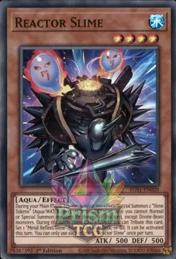 1st ed Reactor Slime super rare EGS1-EN020 Yugioh - Image 1