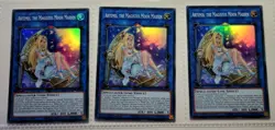Yugioh! 3x Artemis Magistus Moon M. 1st Ed. engl. RA01-EN049 Super Rare play set - Image 1