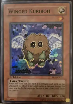 YuGiOh Winged Kuriboh Super Rare 1st Edition TLM-EN005 - Image 1