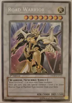 YuGiOh Road Warrior Rare 1st Edition DP09-EN015 - Image 1