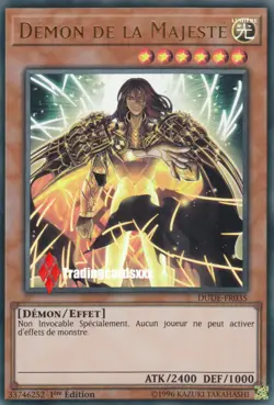 ?Yu-Gi-Oh!? Demon de la Majeste (Majesty's Fiend) : DUDE-FR035 -VF/Ultra Rare- - Image 1