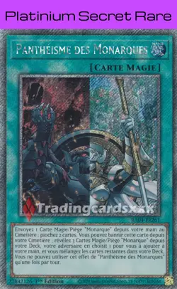 Yu-Gi-Oh! Pantheisme des Monarques : PN RA04-FR261 - Image 1