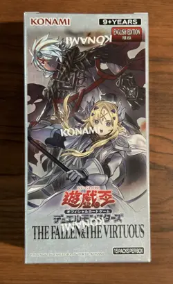YUGIOH THE FALLEN & THE VIRTUOUS TFTV ASIA ENGLISH EDITION BOX (15 PACKS) - Image 2