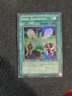 Yugioh TCG - Soul Exchange - SDY-041 - Light Play LP - Super Rare - Vintage 2002 - Image 1