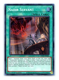 Nadir Servant - RA01-EN062 - Super Rare - 1st Edition - Yugioh - Image 1