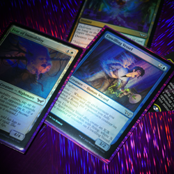 Sages Secret Purple Rain Small/Standard Card Sleeves (Pokemon, MTG, Yugioh) 100x - Image 1