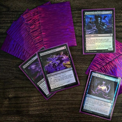 Sages Secret Purple Rain Small/Standard Card Sleeves (Pokemon, MTG, Yugioh) 100x - Image 3