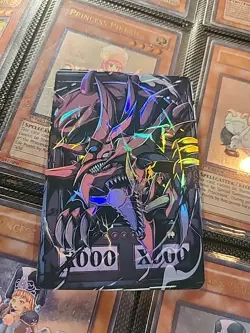 Slifer The Sky Dragon Egyptian God Cards ACG Card Holo Anime Yugioh Alt Art Rare - Image 1