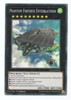 Phantom Fortress Enterblathnir - INCH-EN052 - Super Rare - 1st Edition - Yugioh - Image 1
