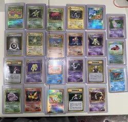 Pokemon Japanese Vintage Card Lot! 23 Cards All Holos - Image 1