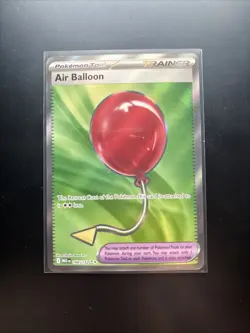 Pokemon TCG Mega Evolutions Air Balloon Pokemon Tool Card 166/132 Near Mint - Image 1