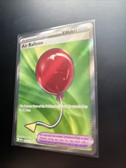 Pokemon TCG Mega Evolutions Air Balloon Pokemon Tool Card 166/132 Near Mint - Image 2