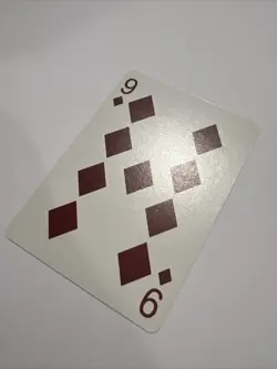 Nine Of Diamonds MTG Yaquinto Poker Playing Card Magic The Gathering WOTC 1994 - Image 2
